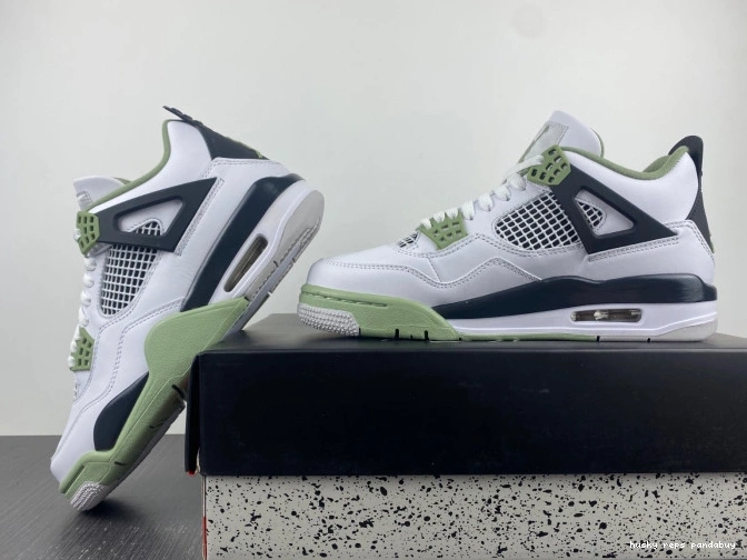 Rep Husky Seafoam Air 4 Jordan AQ9129-103 WMNS 0708